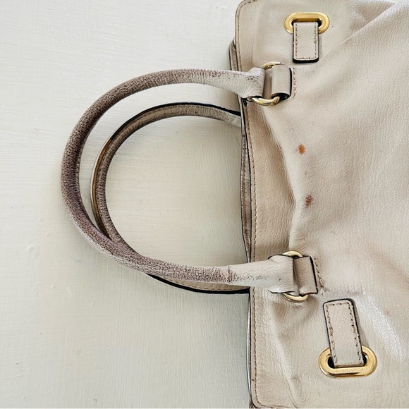 Cream and gold Michael Kors purse see photos - Picture 5 of 8